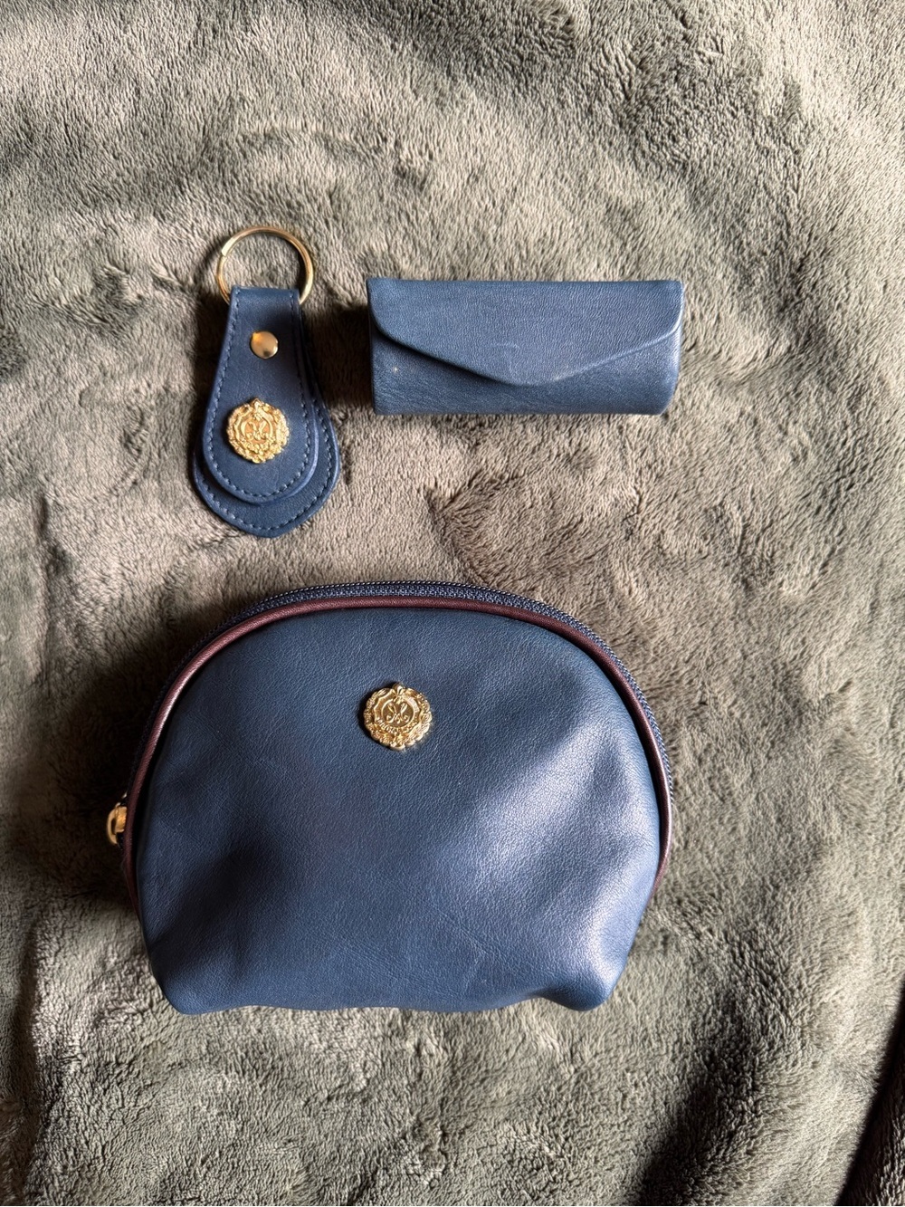 Vintage Makeup Bag / Retro Travel Case / Boutique Cosmetic Organizer